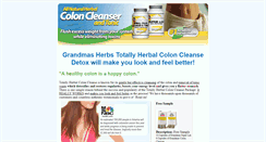 Desktop Screenshot of colon-cleanse.grandmasherbs.com